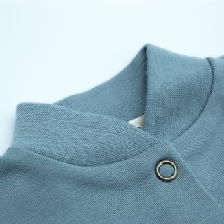 ubranka dla niemowląt z wełny merino bluza babyly