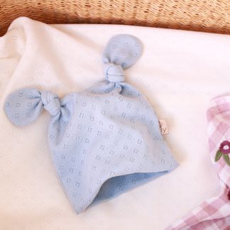 Czapeczka niemowlęca - Hope - niebieska