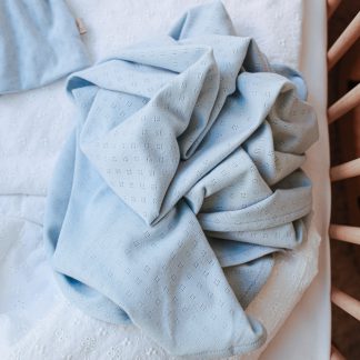 Otulacz/kocyk dla niemowląt - Hope - niebieski