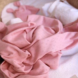 Otulacz/kocyk dla niemowląt - Hope - różowy