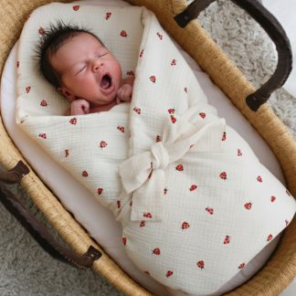 rożek niemowlęcy - robaczki